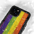 Distressed Rainbow Flag iPhone 15 Plus Waterproof Case